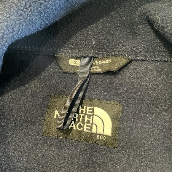 Northface Mens Denali two-tone jacket reversible fleece - Picture 4 of 5